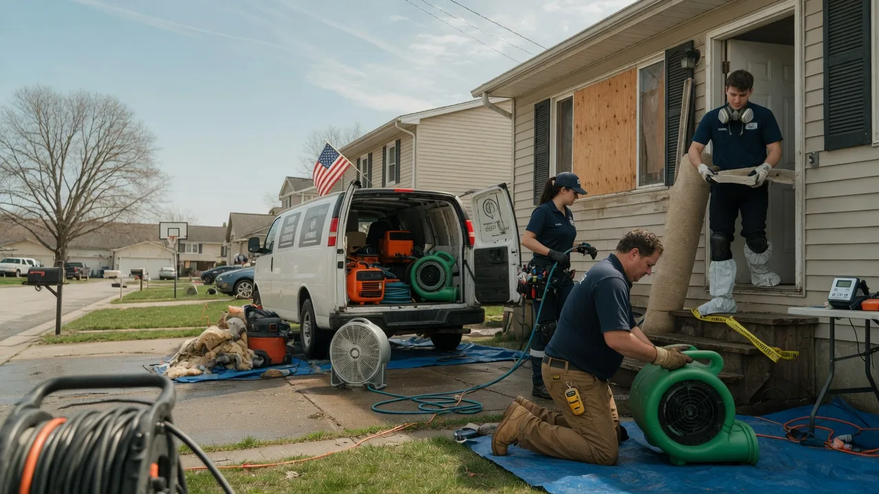 Water Damage Restoration in Hamden, OH near me